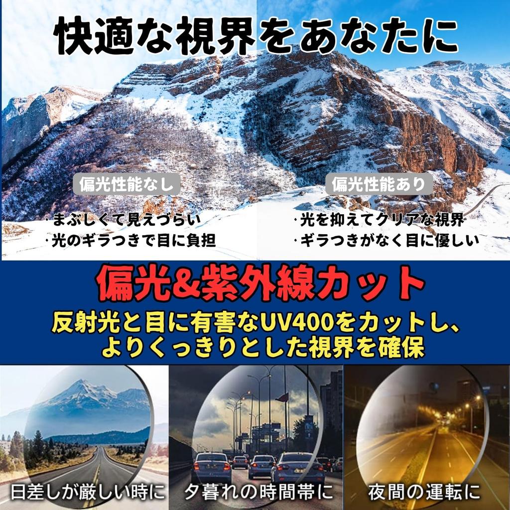 Ailynas Clip-on Polarized Sunglasses with UV400 Protection for Men and Women, Flip-Up Design, Ultra-Lightweight, One-Touch Installation, Convenient