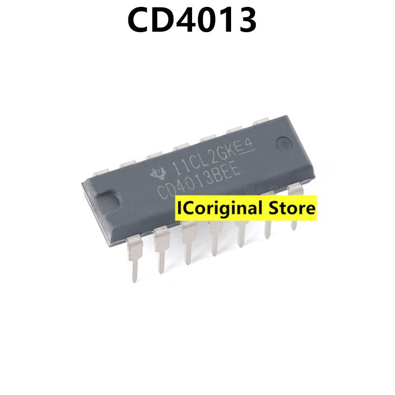 10pcs New and Original CD4013 4017 4028 4094 4024 4066 4047 BE DIP Dual Class D Trigger Logic Chip Electronic Components