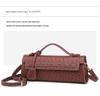 2025 European & American Snake Print PU Clutch: High-Quality Fashion Handbag, Shoulder, Crossbody Bag for Women
