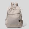 Solid Color Soft and Lightweight Pure Fabric Nylon Backpack Casual Commuting Light Waterproof Oxford Cloth Backpack Schoolbag Women