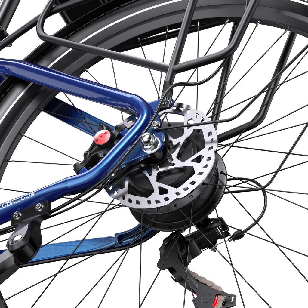 Electric Bike ONESPORT 27.5" 250W Motor 36V 18.2AH Max Range 120Km Load 100Kg OT05