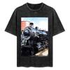 475 Steam Engine Tshirt No Iron Casual Short Sleeve Top