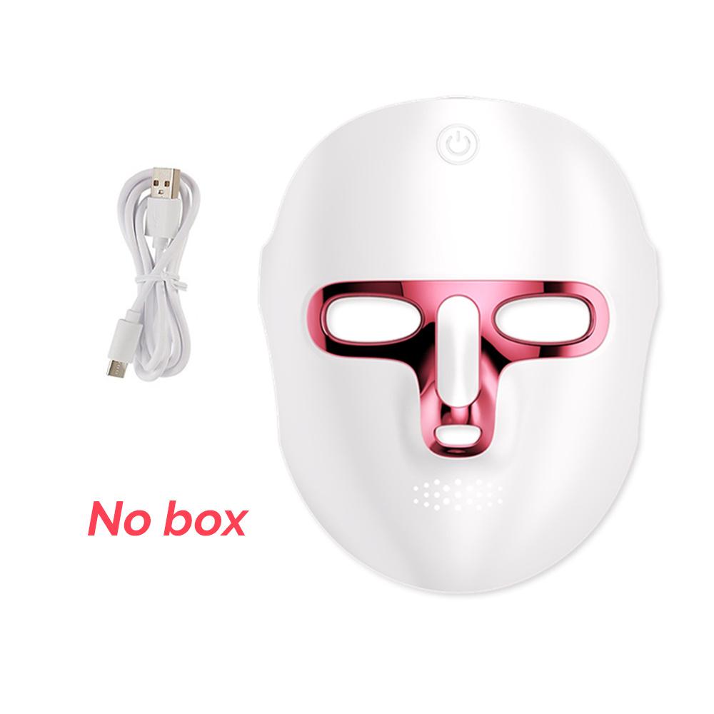 Wireless 7 Colors Photon Face Neck Beauty LED Mask Facial SPA Mask Red Light Skin Repair Skin Care Anti-Ance Tighten Anti-Aging
