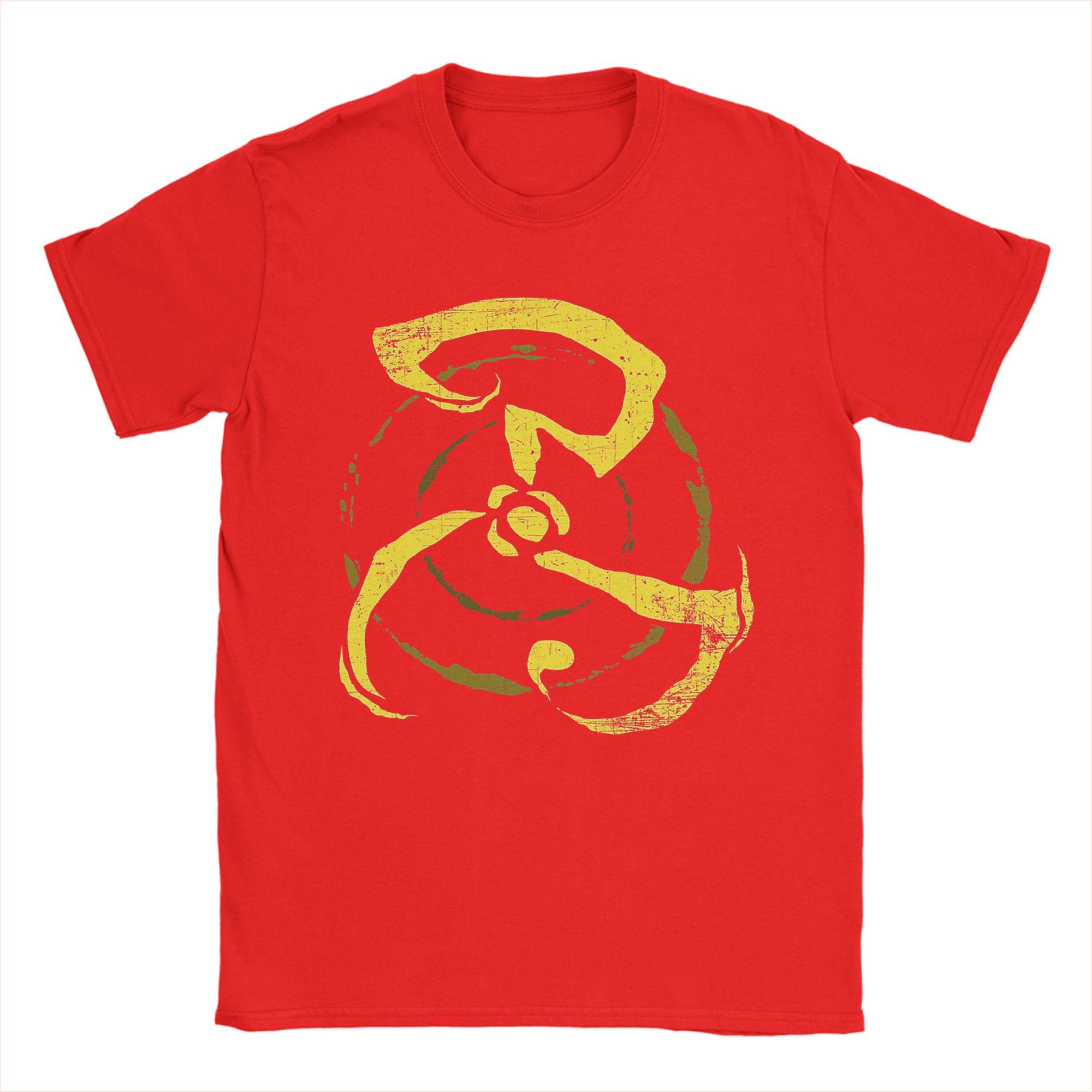 Unisexs Yellow Sign King in Yellow T Shirts Cotton Clothes Novelty Short Sleeve O Neck Tees Gift TShirt S