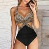 Jednodílné plavky Tankini Halter Velké velikosti Brazil Beach Push-Up plavky Body s vysokým pasem Monokiny Bikiny