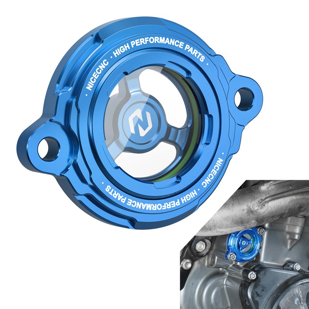 For 2014-2023 KTM 1290 Super Duke R/GT Transparent Oil Filter Cover for KTM 1290 Super Adventure R S T 1290 SAR SAS 2013-2024