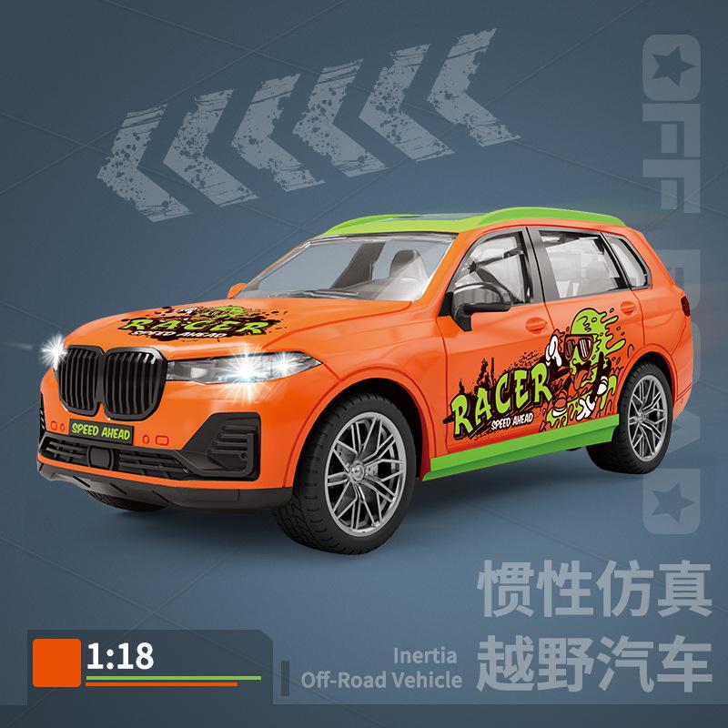 

Children S Sound And Light Music Inertia Toy Car, Educational Early Education Simulation Off-Road Vehicle, Boy Toy Gift