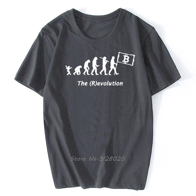 Bitcoin Shirt Cryptocurrency Crypto Miner Bitcoin BTC Crypto Design TShirt Men Cotton T Shirt Tees Streetwear Harajuku