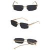 Rimless Metal Sunglasses Women Men Vintage Punk Luxury Brand Designer UV400 Outdoor Driving Hip Hop Sun Glasses