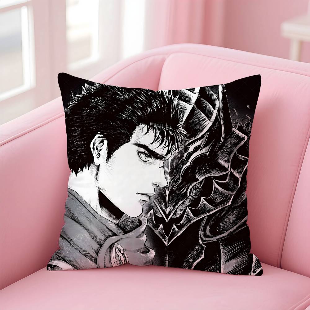 Classic comics B-Berserk Pillow Case Pattern Printed Pillowcase for Living Room Sofa Cushion Cover & Bedroom Decor