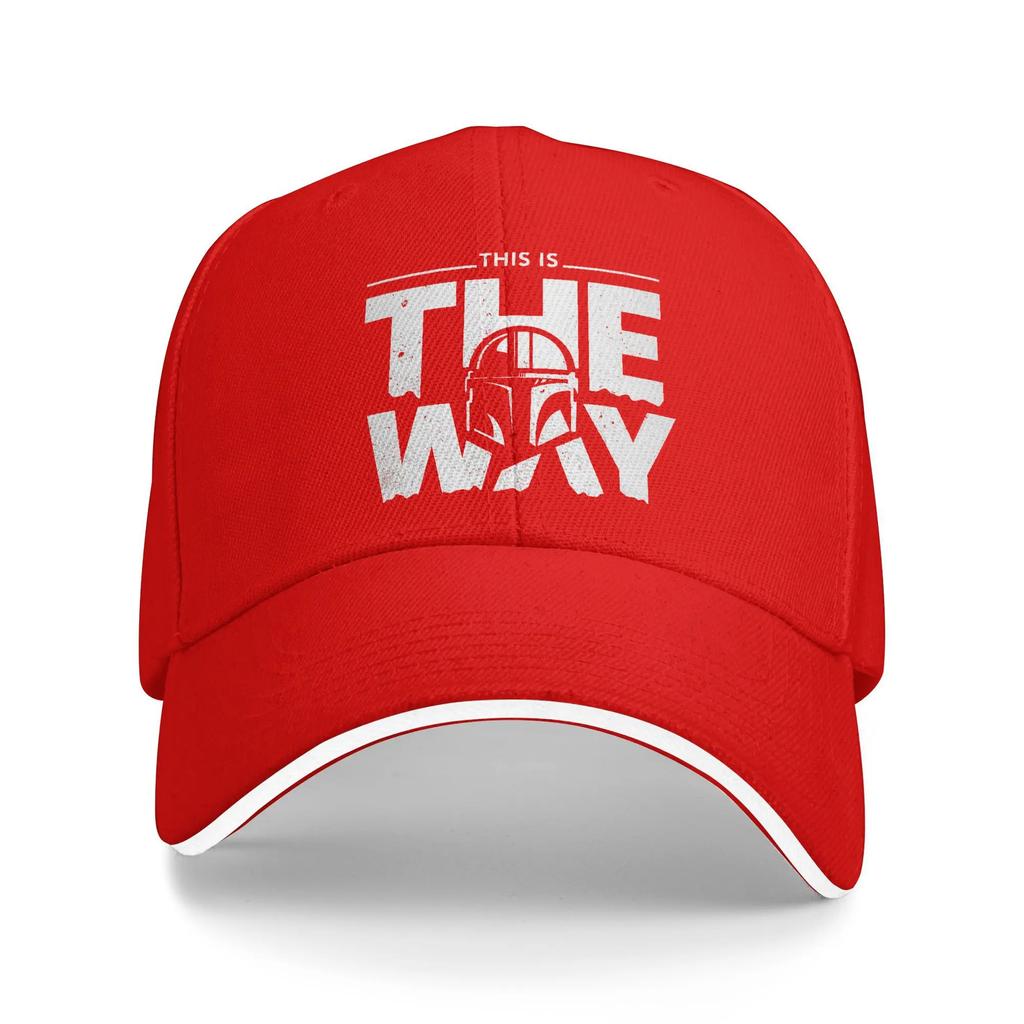 This is the Way Casual Baseball Cap Summer Meme Trucker Hat Sun Hiking Fishing Hip Hop Hats Women Unisex Street Style Baseball Caps