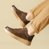 Men Leather Shoes Men Slip On Business Casual Leather Shoes Comfortable Fashion Casual Male Shoes