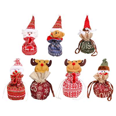 Delicate Holiday Candy/Chocolate Bag for Kids&Adults Xmas Accessories Kids Party Favor Toys for Creative Supplies