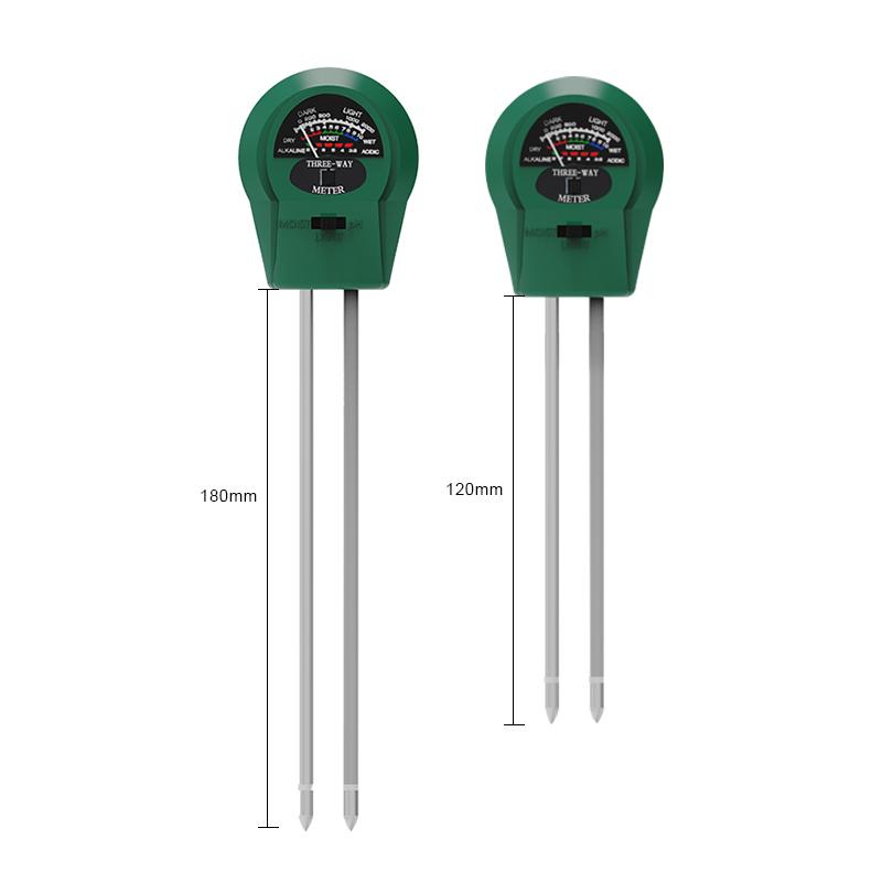 3 in 1 Soil Hygrometer Sensor Soil Meter for PH Soil Moisture, PH, Illumination Testing