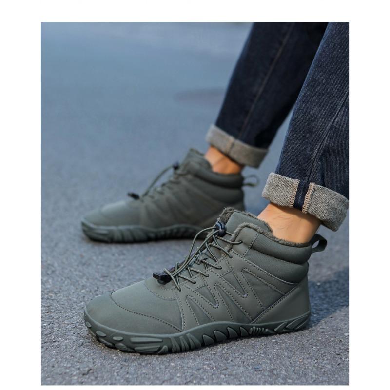 Winter Outdoor Snow Boots, Men and Women Wear Waterproof Non-slip Padded Thickened Warm New Couple Shoes