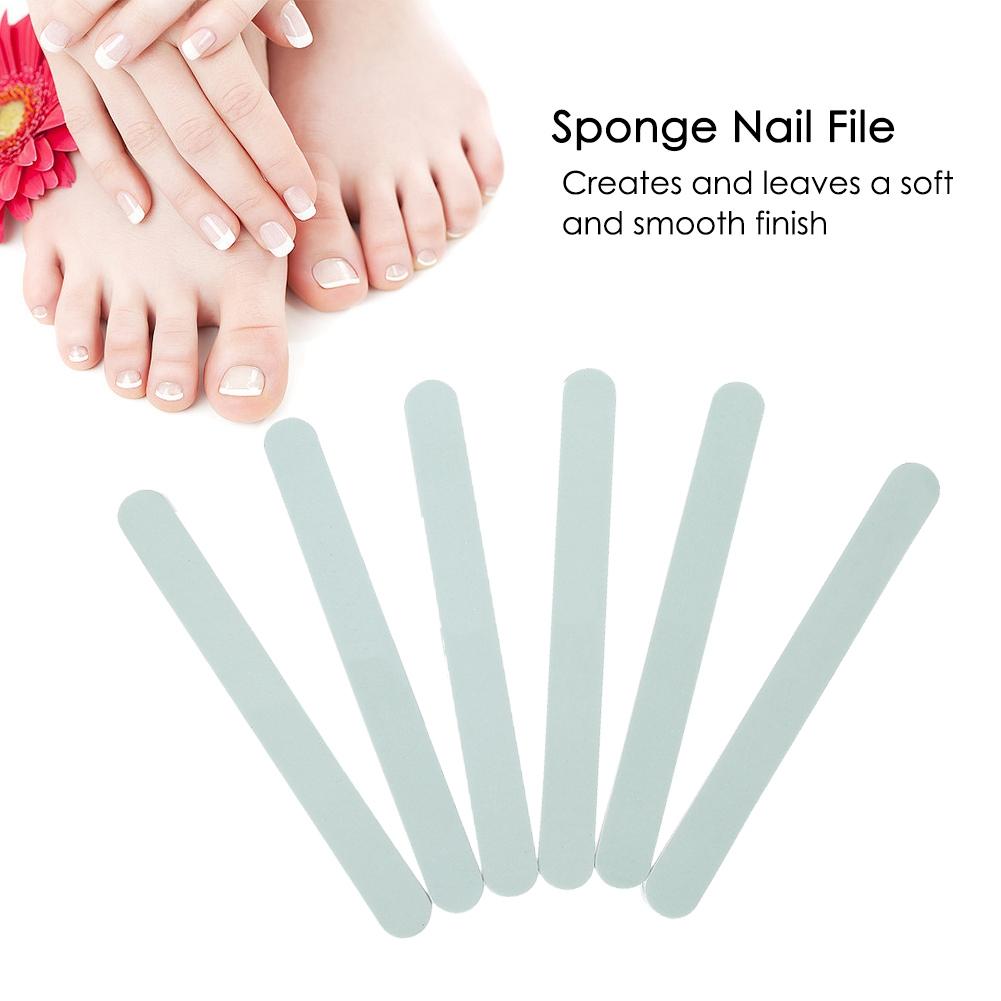 14Pcs set Nail Art Buffer Sponge Acrylic Nail Buffing File Polisher Manicure Tool