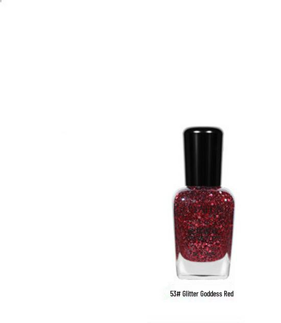 15ml Quick-Drying Non-Peel Exfoliating Micro-Gel Nail Polish, Waterproof, Non-Fading, Fine Shimmer, Nail Art Oil, One-Piece.