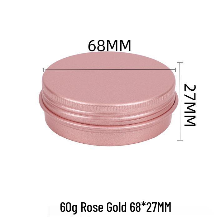 5g-250g Multi-Size Multi-Color Threaded Aluminum Tea Box Metal Can