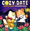 Children's Cartoon Coloring Book: Cute, Comfortable, Warm, Stress Relief, Simple Graffiti Drawing for Kids