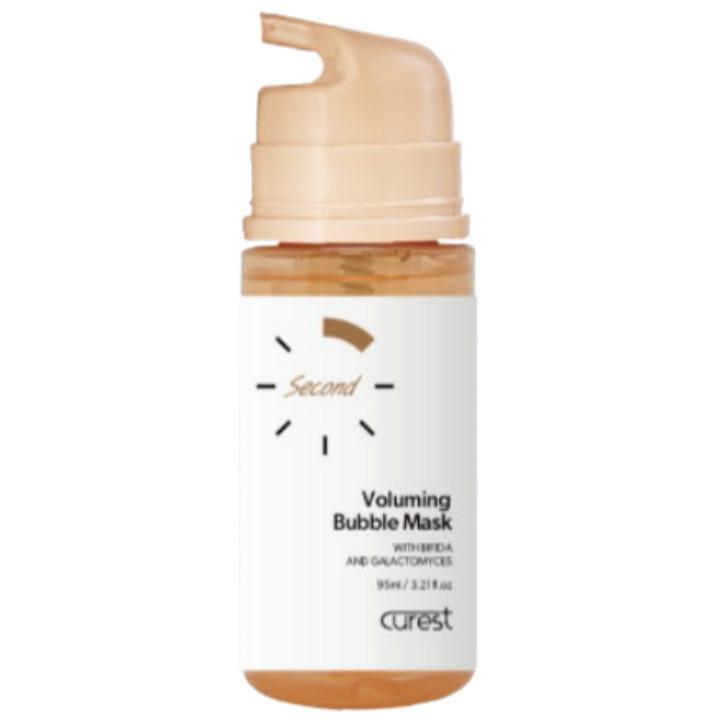 Кьюрест Кислородная маска-пузыри для объема/увлажнения/осветления 95 мл / Осветляющая, питательная, увлажняющая, корейская косметика, Kbeauty Lift