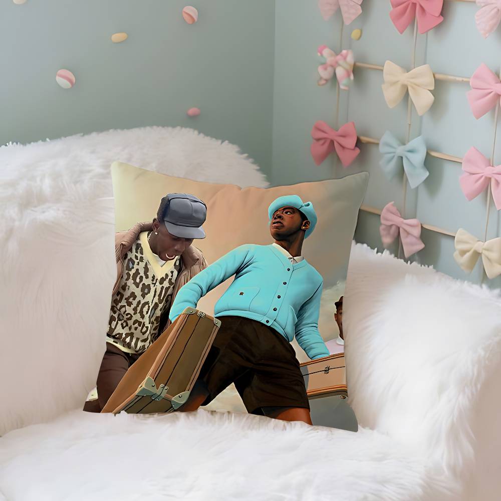 Tyler The Creator CALL ME IF YOU GET LOST Case Plush Fabric Soft Pillowcase Double Sided Print Cushion Cover Household Gifts