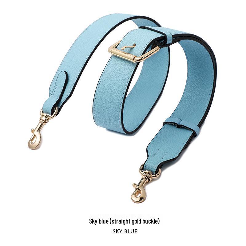 Lychee Grain Cowhide Bag Replacement Strap - Dionysus Versatile Wide Shoulder Strap MHS-A-9