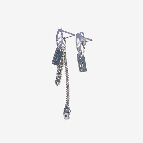 Rush Off Hayday Earring / Hayday Asymmetrical Earrings (Surgical Steel Posts)