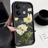 White Flower Pattern Case For Xiaomi Redmi Note 14 4G 13 Pro Plus Note 13 12 14 Pro 5G 11S 13C Soft TPU Silicone Phone Cover
