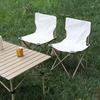 Portable Outdoor Folding Chair with Backrest for Camping and Art Sketching