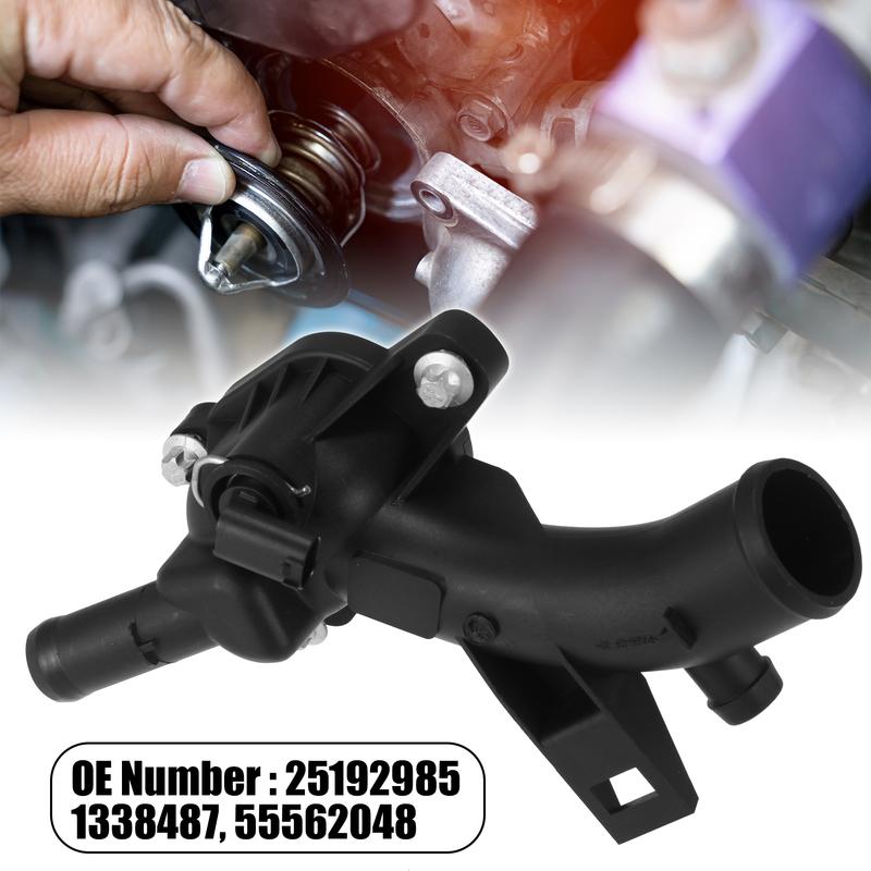X Autohaux 25192985 1338487 55562048 Thermostat Housing for Vauxhall Corsa E for Astra J