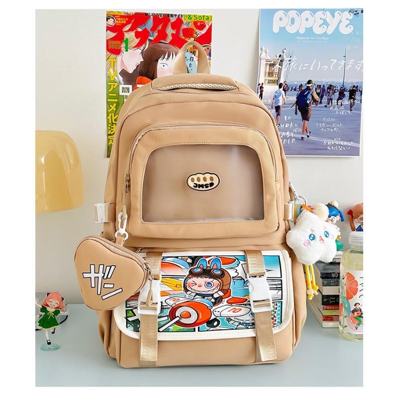 The New Schoolbag Is High-value, Fresh and Sweet, Candy-colored Backpack, Lightweight and Large-capacity Backpack for Junior High School Students.