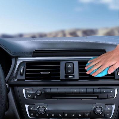 2 buc. Gel de curățare universal pentru detalii pentru îndepărtarea detaliilor interioare, instrument de curățare chit reutilizabil pentru orificiile de aerisire auto
