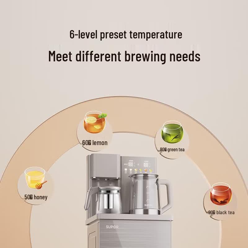 SUPOR Smart Automatic Bottom-Loaded Tea Bar & Water Dispenser