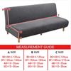 Bedruckte Sofa-Bett-Rockbezüge für Wohnzimmer, Spandex, elastisch, faltbar, Couch-Bettbezug, Stretch-Sofa-Schonbezüge, Heimdekoration