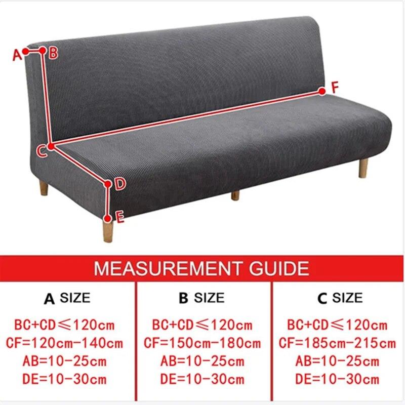 Bedruckte Sofa-Bett-Rockbezüge für Wohnzimmer, Spandex, elastisch, faltbar, Couch-Bettbezug, Stretch-Sofa-Schonbezüge, Heimdekoration