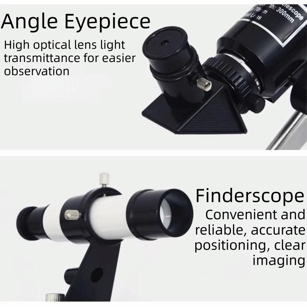 150X F30070 Astronomisches Teleskop Fernglas Sternenbeobachtung Optische Instrumente Teleskop Sternenbeobachtung