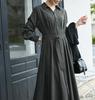ROPE PICNIC Long Sleeve Dress Available in 3 Sizes Women's Shirt-Conscious (GDE54150, Charcoal, 06)