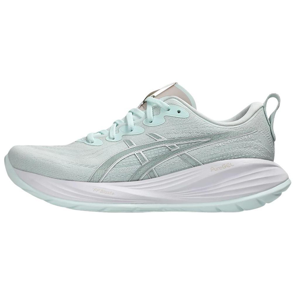 Asics Gel Cumulus 27 Pure Aqua White Unisex Sneakers Green 1011B960-300