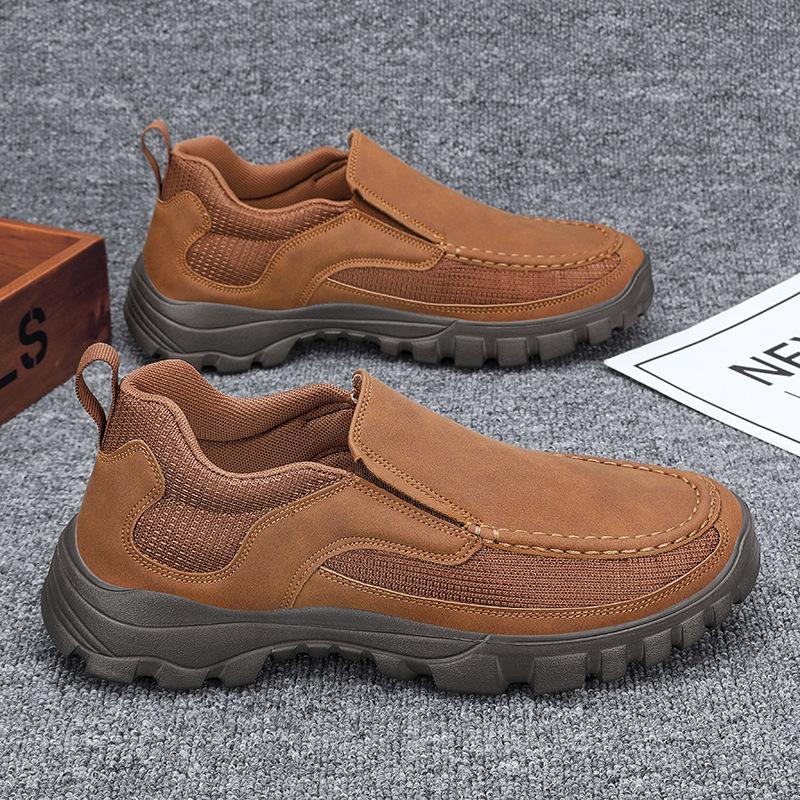 Men's Casual Loafer Shoes Simple Breathable Spring And Autumn Comfortable Commuter Style Business Casual Shoes Versatile New