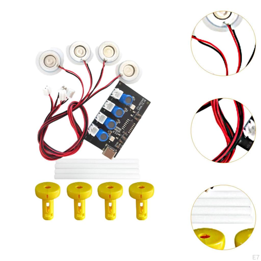 Atomization Disc USB Humidifier Module Office Accessory Widely Used Integrated Drive Mist Atomizer