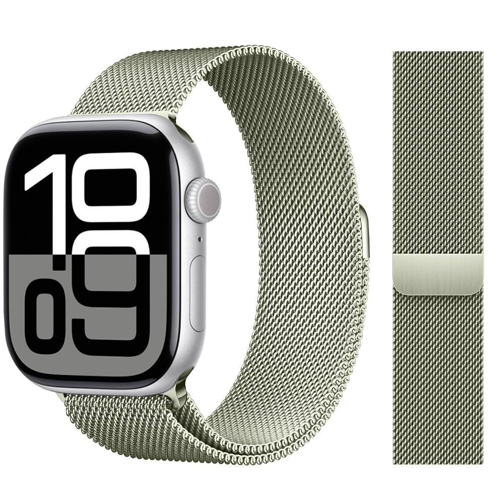 Milanese Armband für Apple Watch Armband 46mm 44mm 45mm Ultra 2 49mm 42mm 41 Armband Correa Apple Serie 10 9 8 7 SE 5 6 Armband