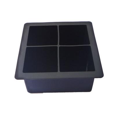 Molde de Silicona Grande de 4 Cavidades para Hielo para Bebidas, Pudín, Gelatina, Jabón, Molde, Bandeja, Herramienta