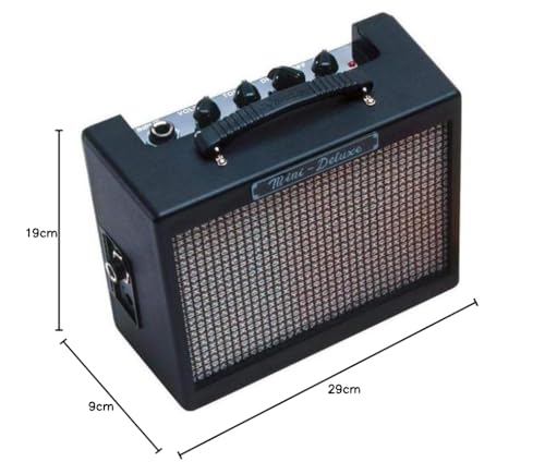 Mini Deluxe Electric Guitar Combo Amp - Black
