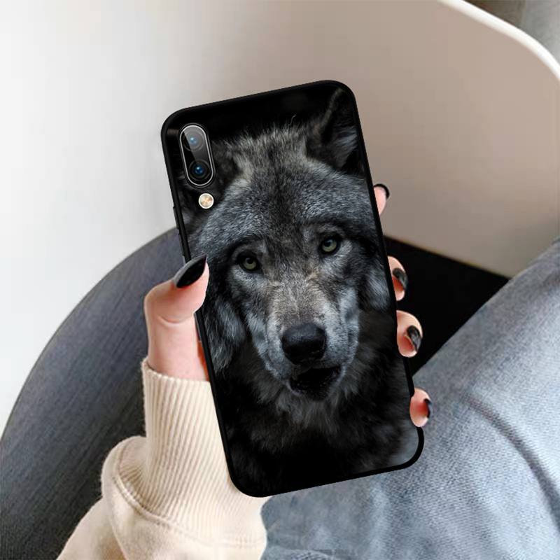 

Yinuoda крутой чехол для телефона с принтом черного волка для OPPO A9 A7 A3S A1K F5 Reno 2 Z Realme 6 5 Pro C3 Vivo Y91C Y51 Y31 Y19 Y17 Y11 V17 Vivo Y91C