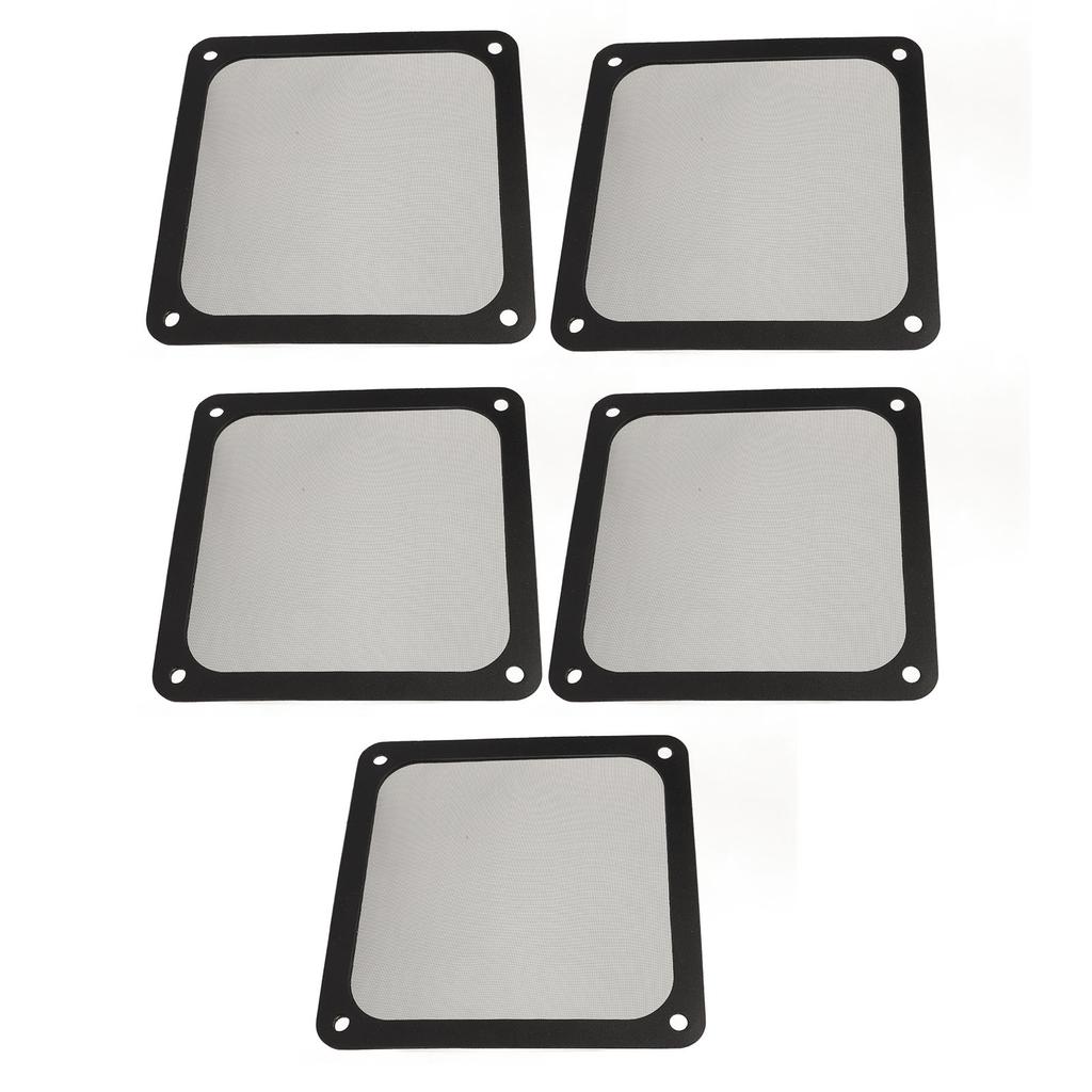 5PCS 120mm Fan Dust Filter Heat Dissipation Soft Magnetic Nylon Frame Computer PC Fan Dust Mesh Filter for PC Case