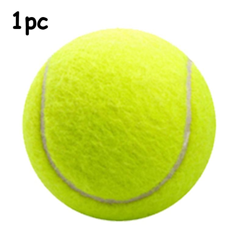 

4pcs/1pc Dog Tennis Play and Training Pet Toys Dog Toy Ball Bite-Resistant Grinding Teeth High Elasticity Unbreakable Pet Ball