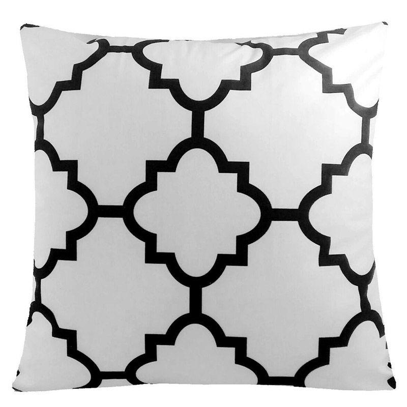 large black pillow cases