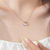 Whale Tail Necklace Women'S Light Luxury Niche Design High-End Mermaid Pendant Collarbone Chain Jewelry Premium