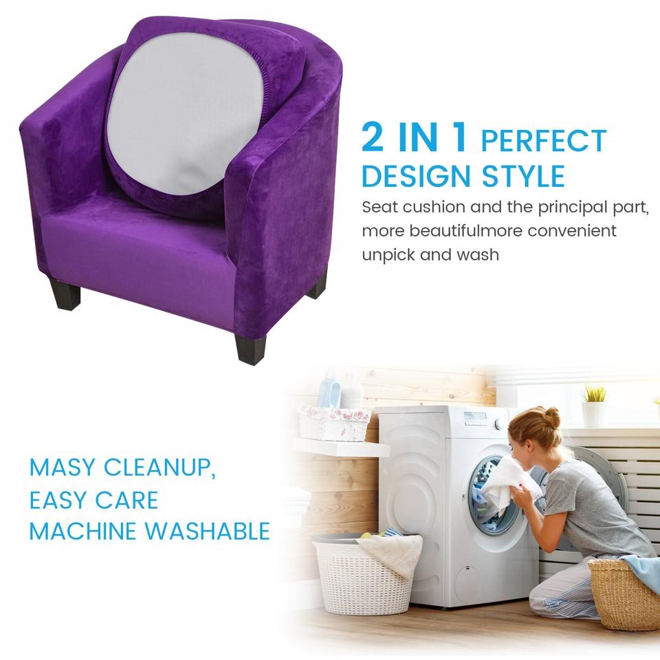 Stretch Armchair Cover Club Chair Cocktail Chair Sofa Covers Lounge Chair Chair Cover