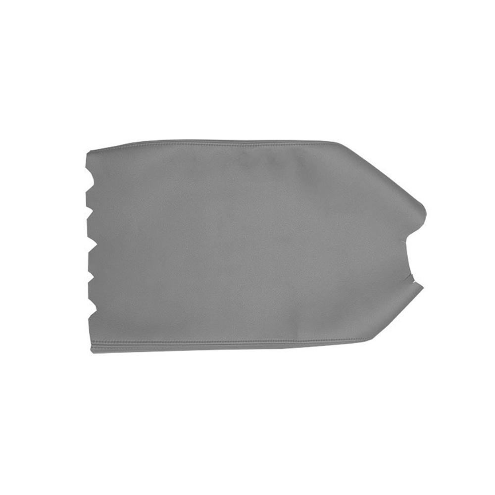

Center Console Lid Armrest Cover Skin Gray For 2007-13 Toyota Tundra Bucket Seat